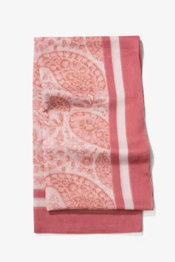 Vilanova Pañuelo semitransparente con estampado paisley