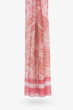 Vilanova Pañuelo semitransparente con estampado paisley