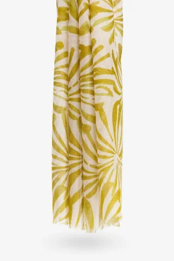 Vilanova Pañuelo semitransparente con estampado floral