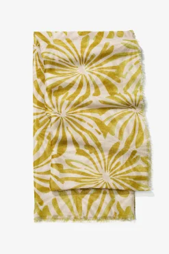 Vilanova Pañuelo semitransparente con estampado floral