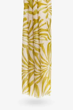 Vilanova Pañuelo semitransparente con estampado floral