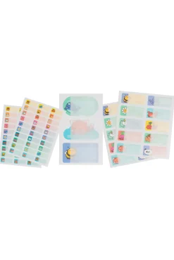 Crianças Mr. Wonderful Pegatinas y lanyard para personalizar el material escolar