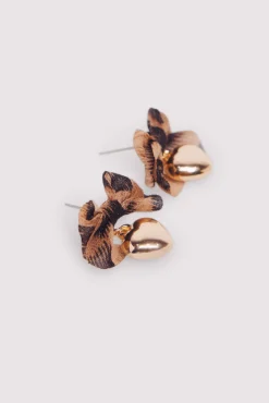 Springfield Pendientes lazos corazones