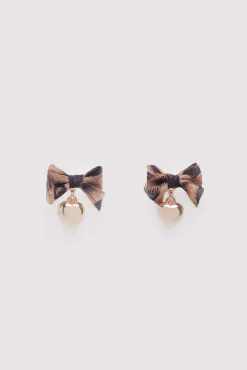 Springfield Pendientes lazos corazones