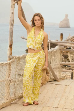 Hoss Intropia Pia. Pantalón pareo