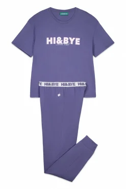HI&BYE Pijama algodón estampado
