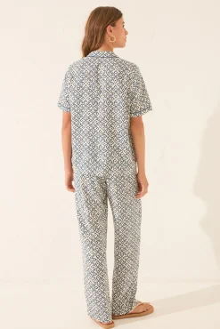 Women'secret Pijama camisero sello