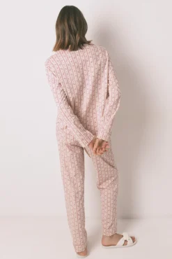 Women'secret Pijama camisero largo 100% algodón flores
