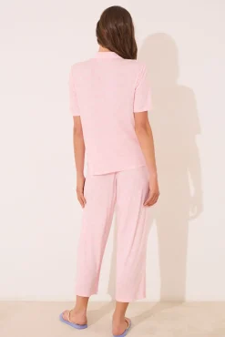 Women'secret Pijama camisero Capri viscosa