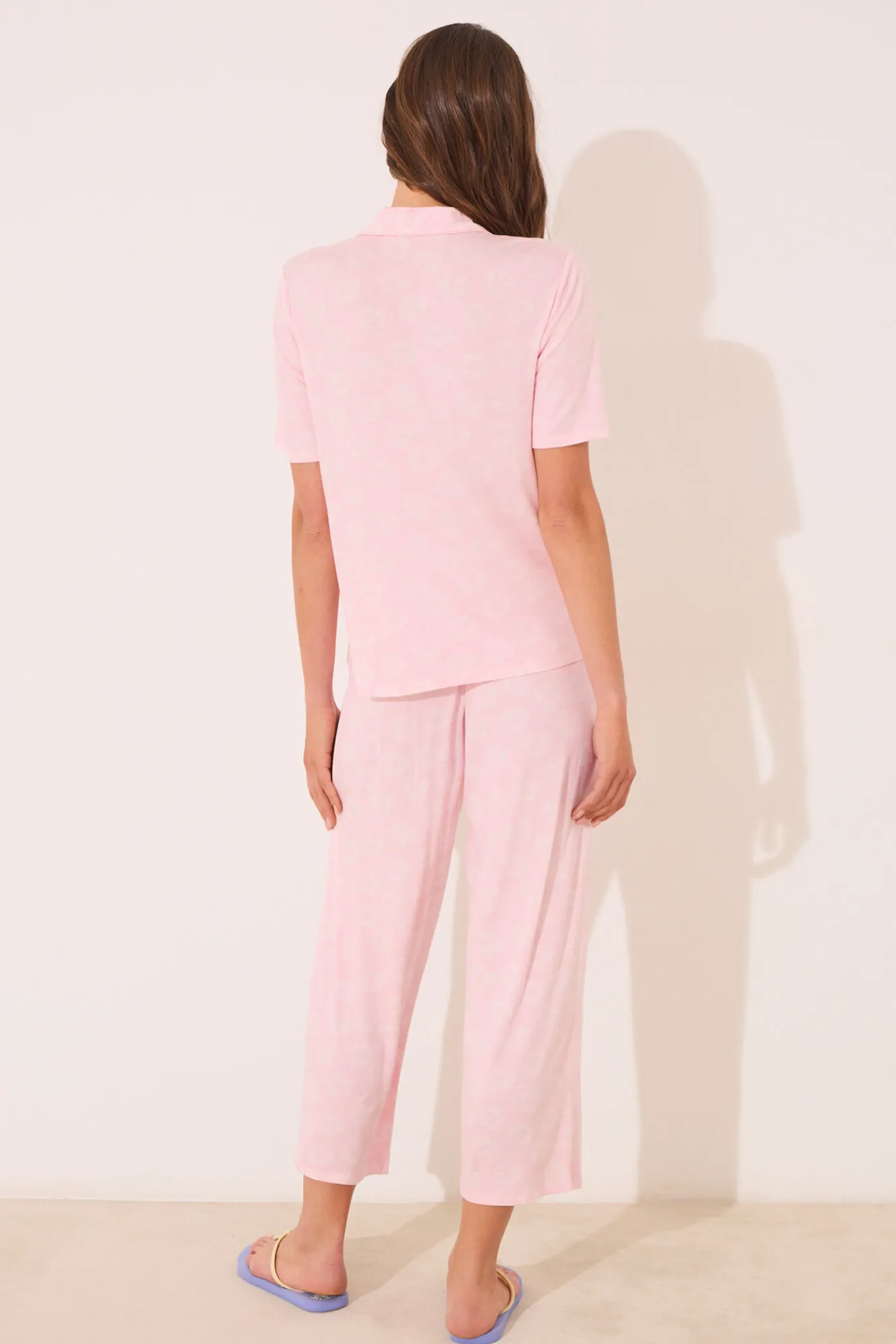 Women'secret Pijama camisero Capri viscosa