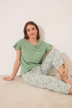 Women'secret Pijama Capri 100% algodón
