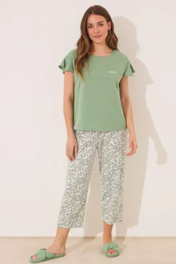 Women'secret Pijama Capri 100% algodón