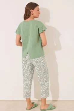 Women'secret Pijama Capri 100% algodón