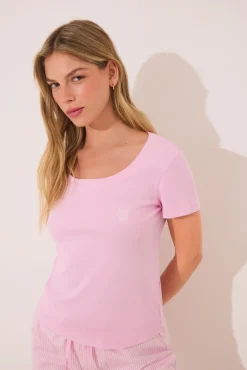 Women'secret Pijama Capri algodón rayas