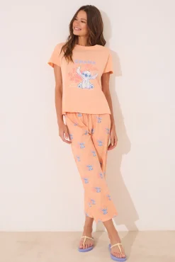 Women'secret Pijama Capri Lilo & Stitch algodón