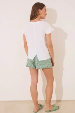 Women'secret Pijama corto 100% algodón