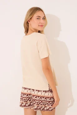 Women'secret Pijama corto 100% algodón print El Rey León