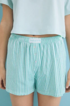 HI&BYE Pijama corto 100% algodón