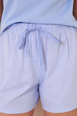 Women'secret Pijama corto algodón rayas