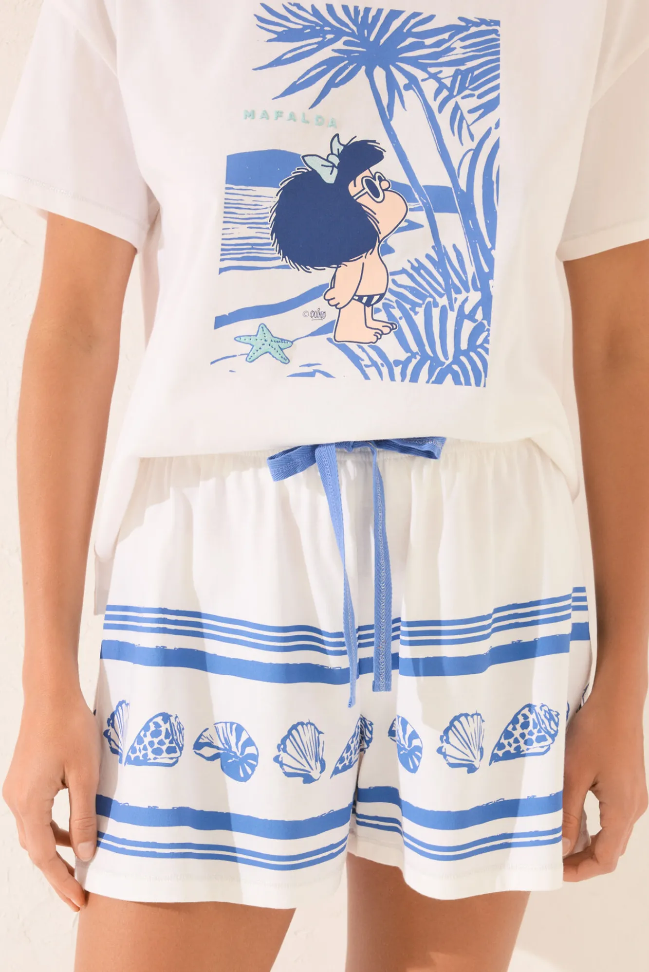 Women'secret Pijama corto Mafalda