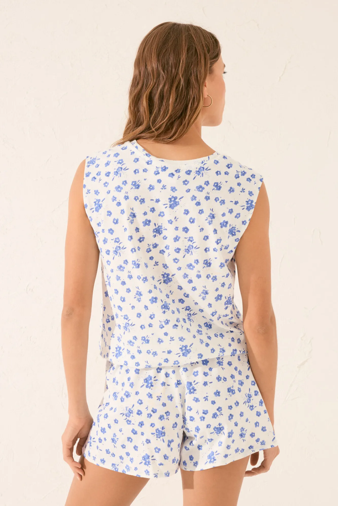 Women'secret Pijama corto floral Mafalda