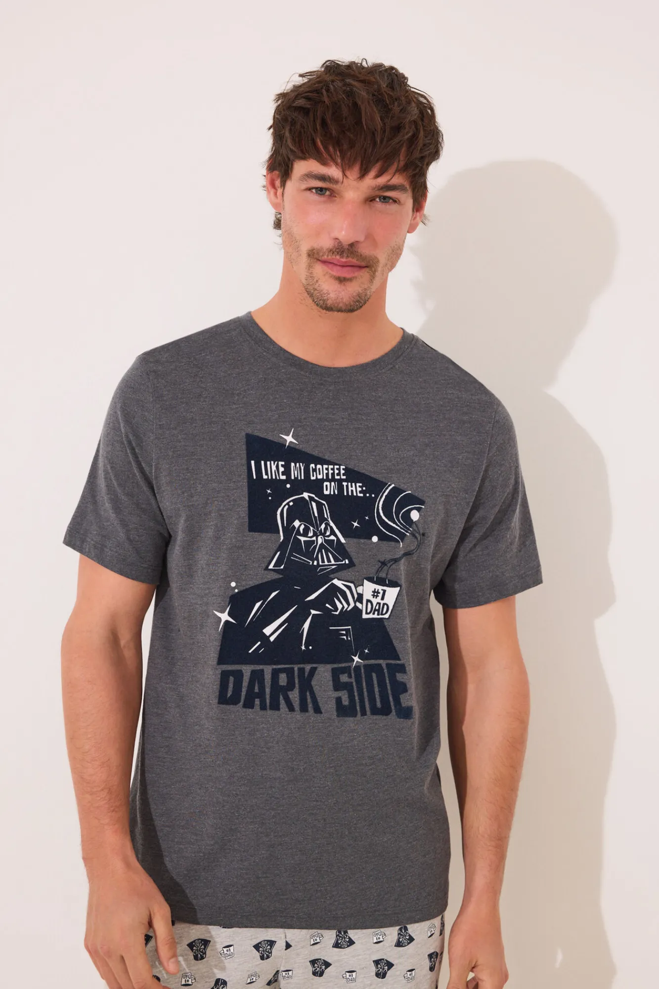 Women'secret Pijama corto hombre 100% algodón Star Wars