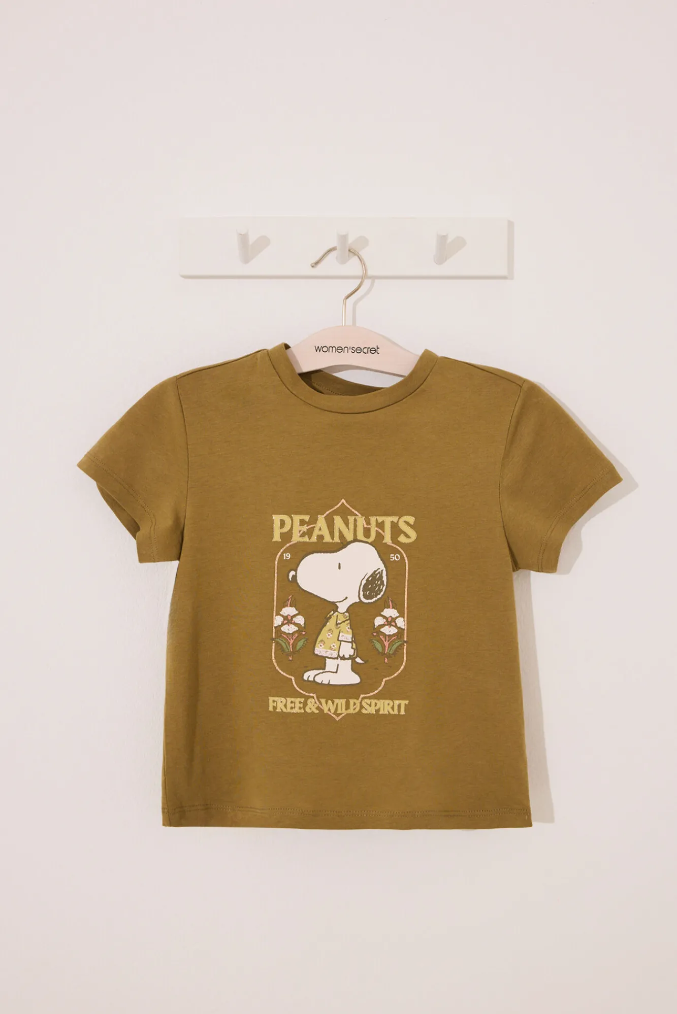 Crianças Women'secret Pijama corto infantil Snoopy algodón