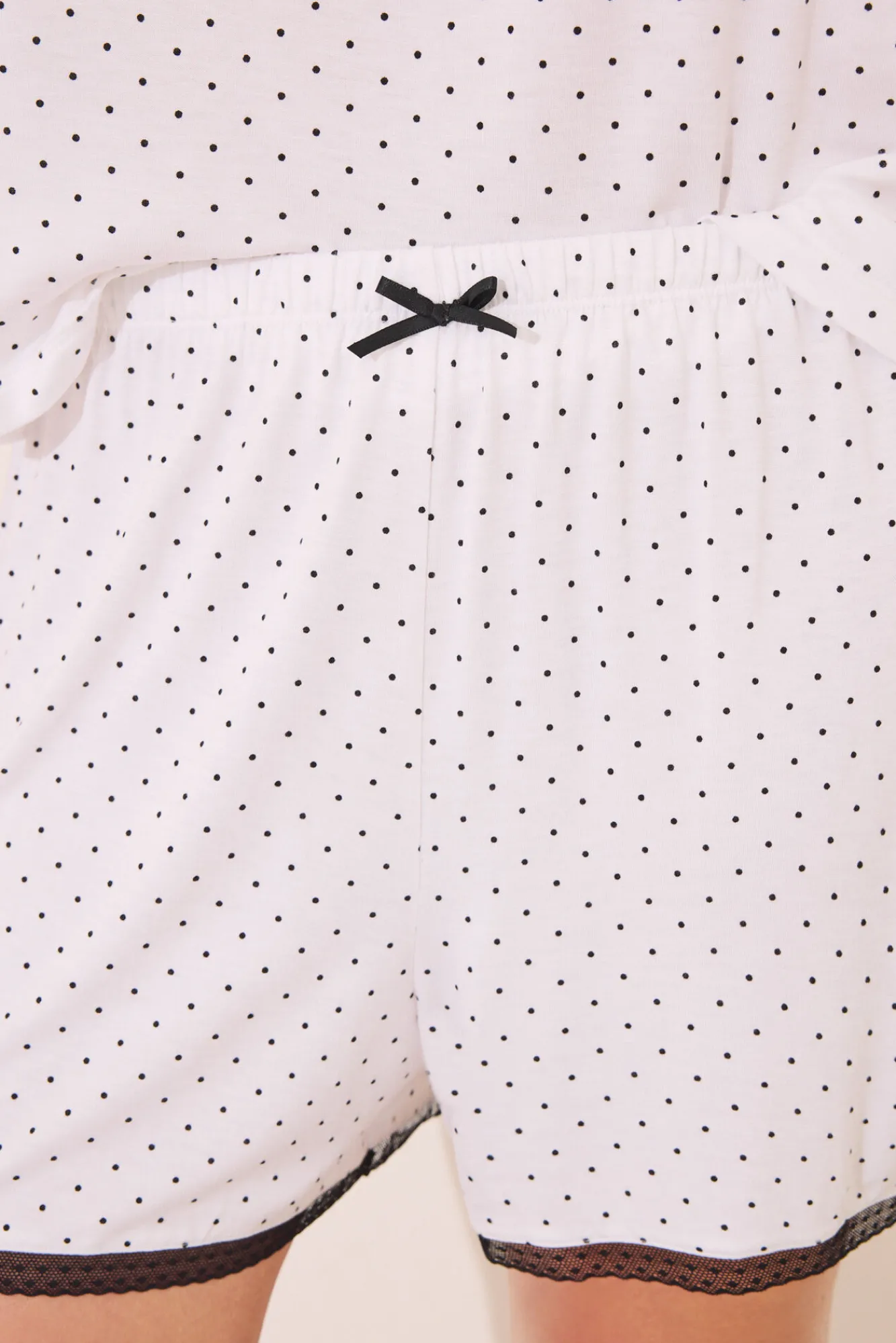 Women'secret Pijama corto lunares
