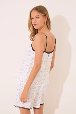Women'secret Pijama corto lunares