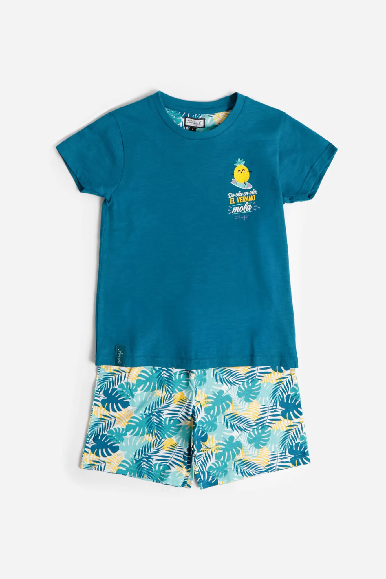 Crianças Mr. Wonderful Pijama corto piña Mr Wonderful