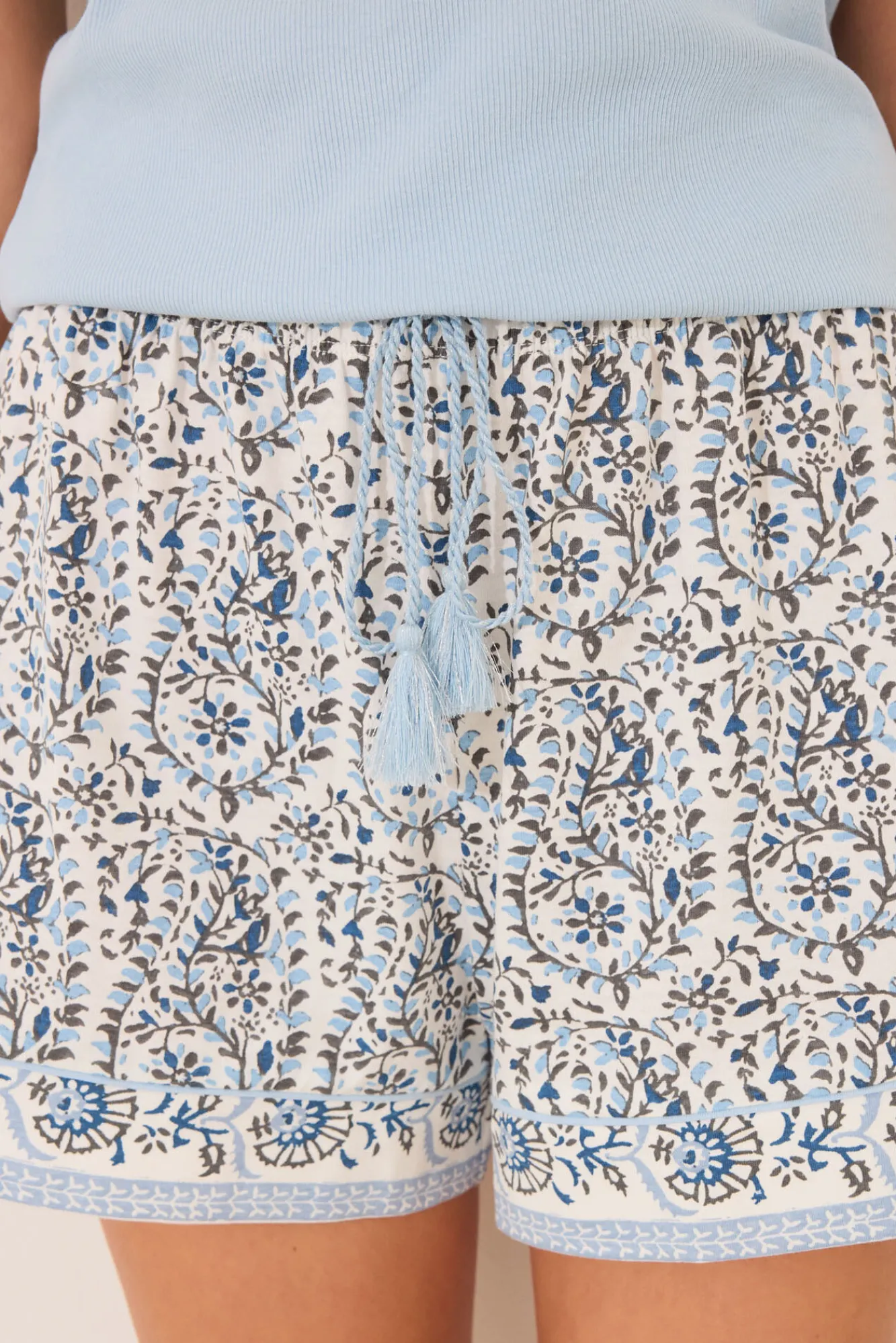 Women'secret Pijama corto tirantes algodón paisley