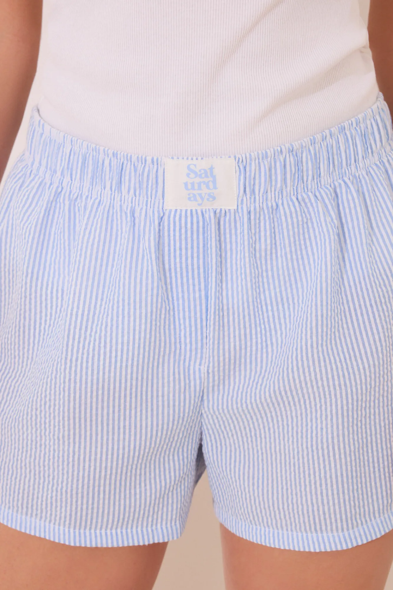 Women'secret Pijama corto tirantes algodón rayas