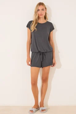 Women'secret Pijama corto viscosa brillos