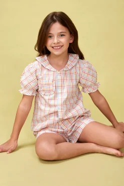 Crianças Gocco Pijama cuadros