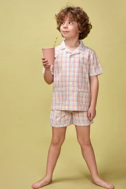 Crianças Gocco Pijama cuadros