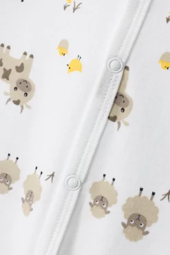 Crianças Name it Pijama de bebé con estampado de animales