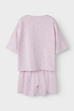 Crianças Name it Pijama de manga corta print corazones