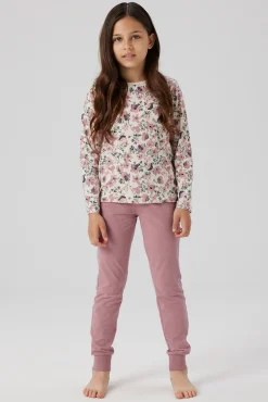 Crianças Name it Pijama de niña flores