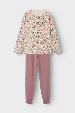 Crianças Name it Pijama de niña flores