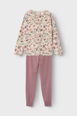 Crianças Name it Pijama de niña flores