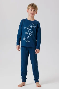 Crianças Name it Pijama de niño skate