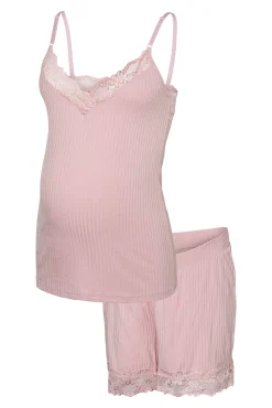 Mamalicious Pijama de tirantes corto lactancia