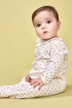 Crianças Gocco Pijama estampado florecitas