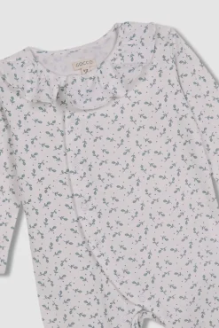 Crianças Gocco Pijama estampado florecitas verde
