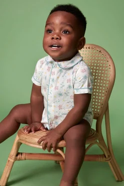 Crianças Gocco Pijama estampado fondo marino
