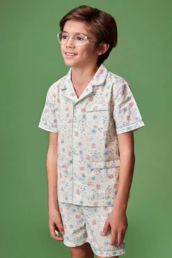 Crianças Gocco Pijama estampado fondo marino