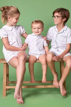 Crianças Gocco Pijama helados con vivos en contraste