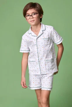 Crianças Gocco Pijama helados con vivos en contraste