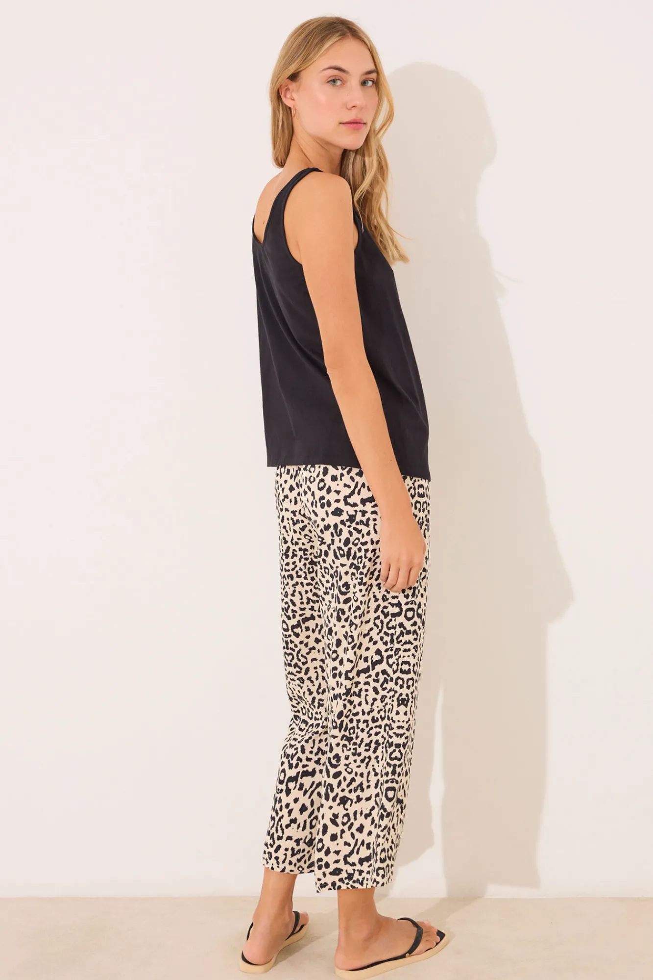 Women'secret Pijama largo 100% algodón animal print Mickey Mouse