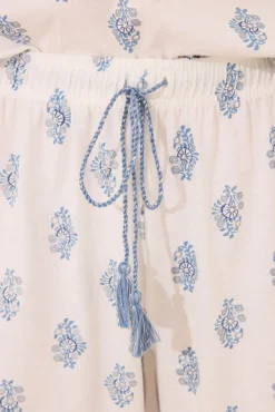 Women'secret Pijama largo 100% algodón paisley